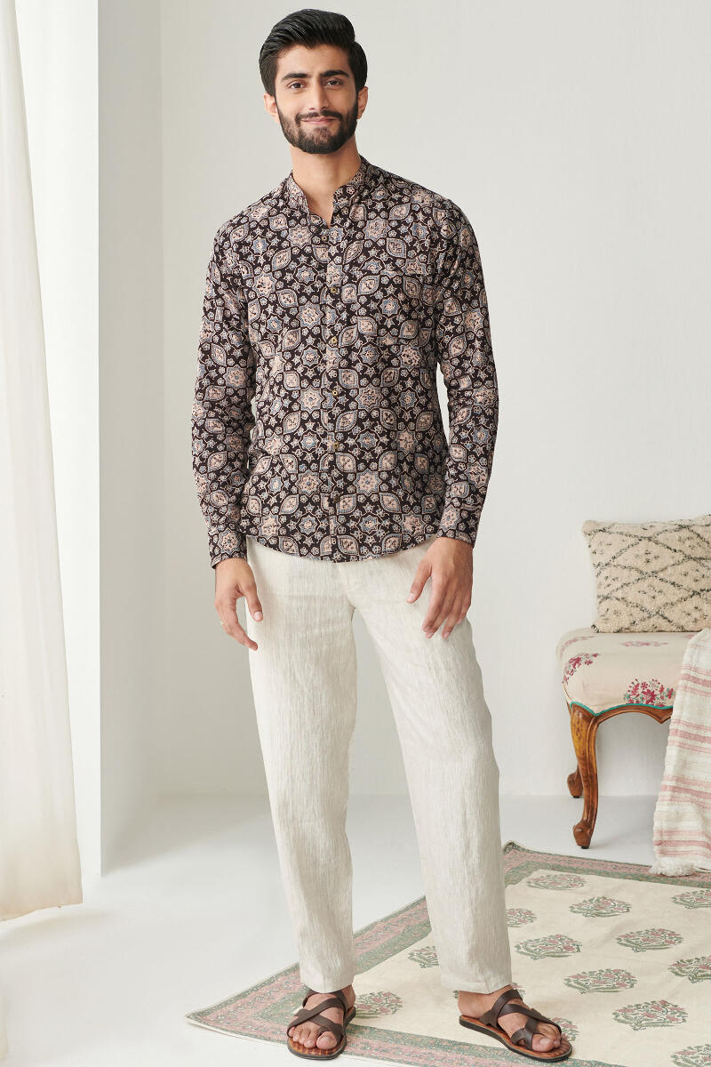 Zaid Mahin Ajrak Shirt