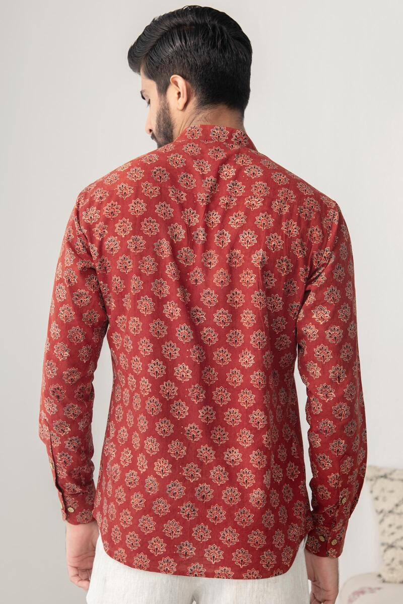 Zaid Sameer Ajrak Shirt