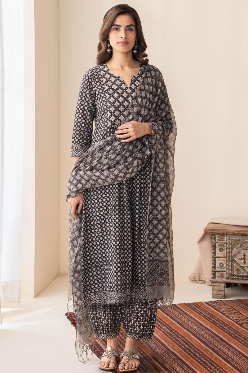 Sehra Noor Bagru Izhaar Pants