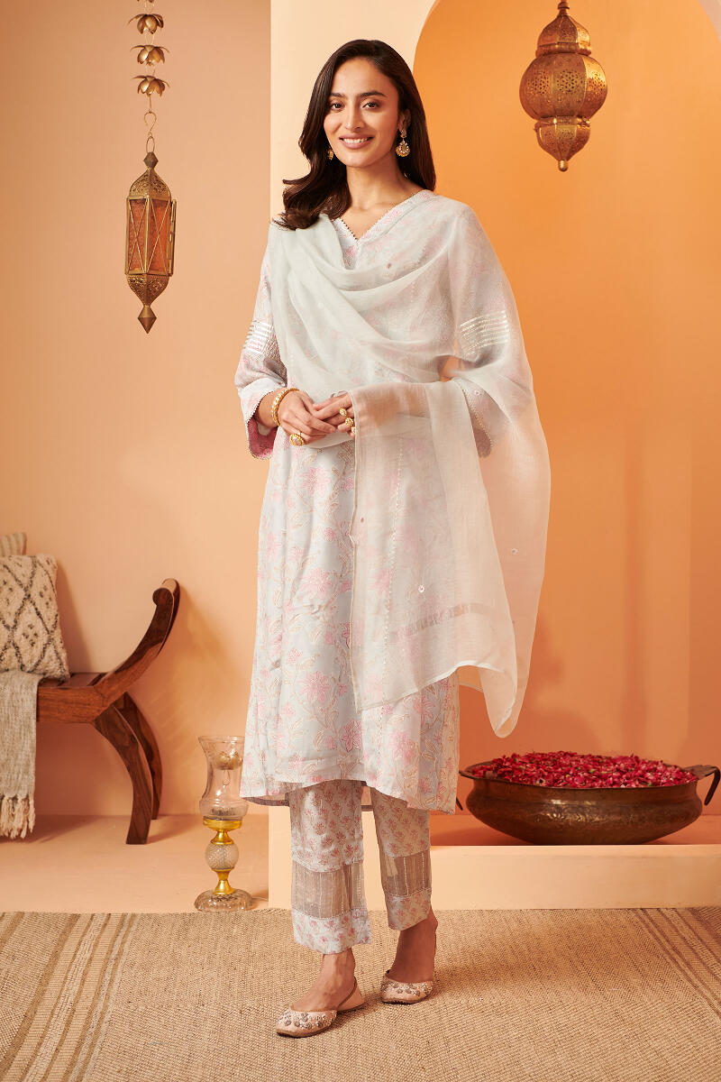 Shirin Amarya Sanganeri Narrow Pants