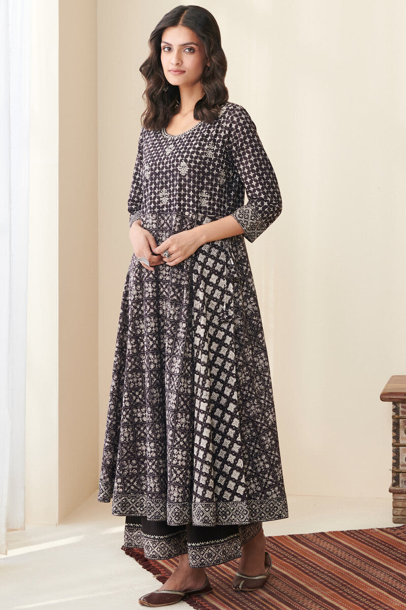 Sehra Nuzakat Bagru Kurta