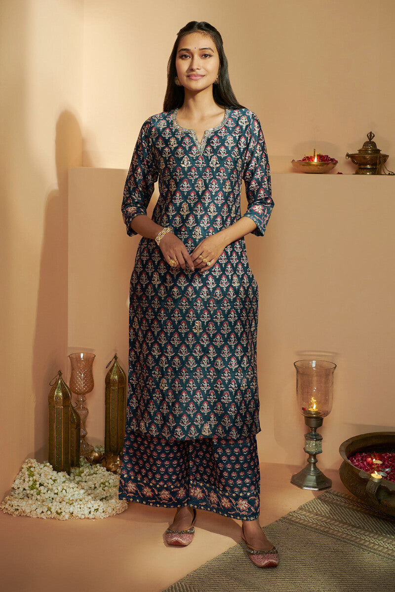 Shirin Nahida Sanganeri Chanderi Kurta