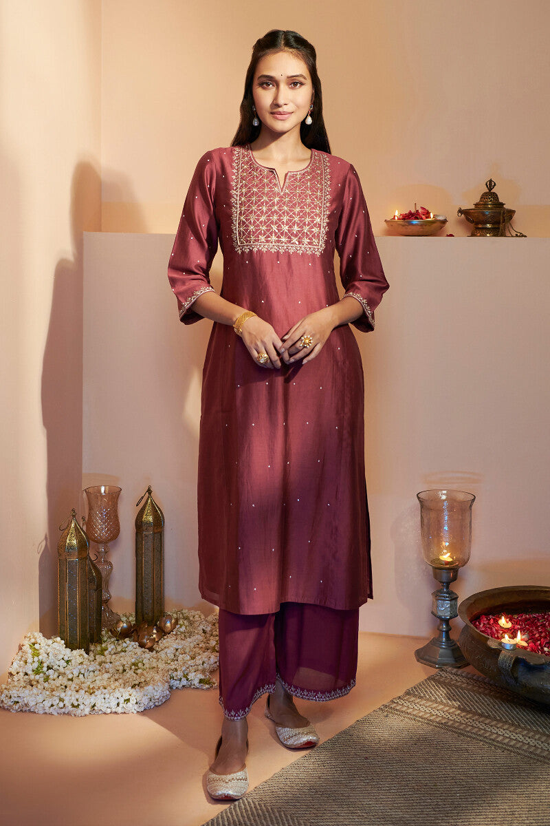 Shirin Shanaya Chanderi Kurta