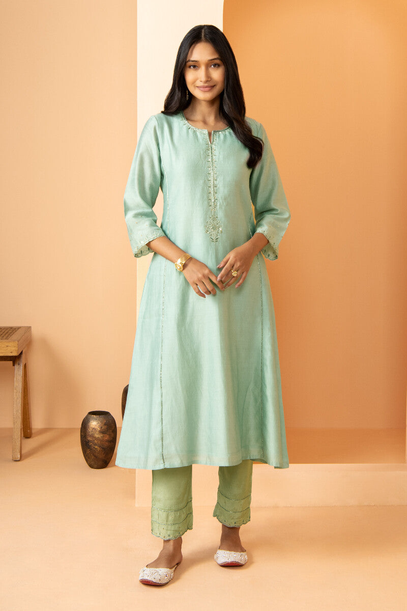 Shirin Yasmeen Chanderi Kurta