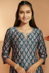 Shirin Nahida Sanganeri Chanderi Kurta