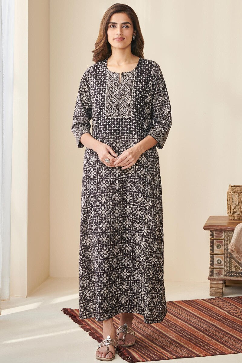 Sehra Maira Bagru Kaftan