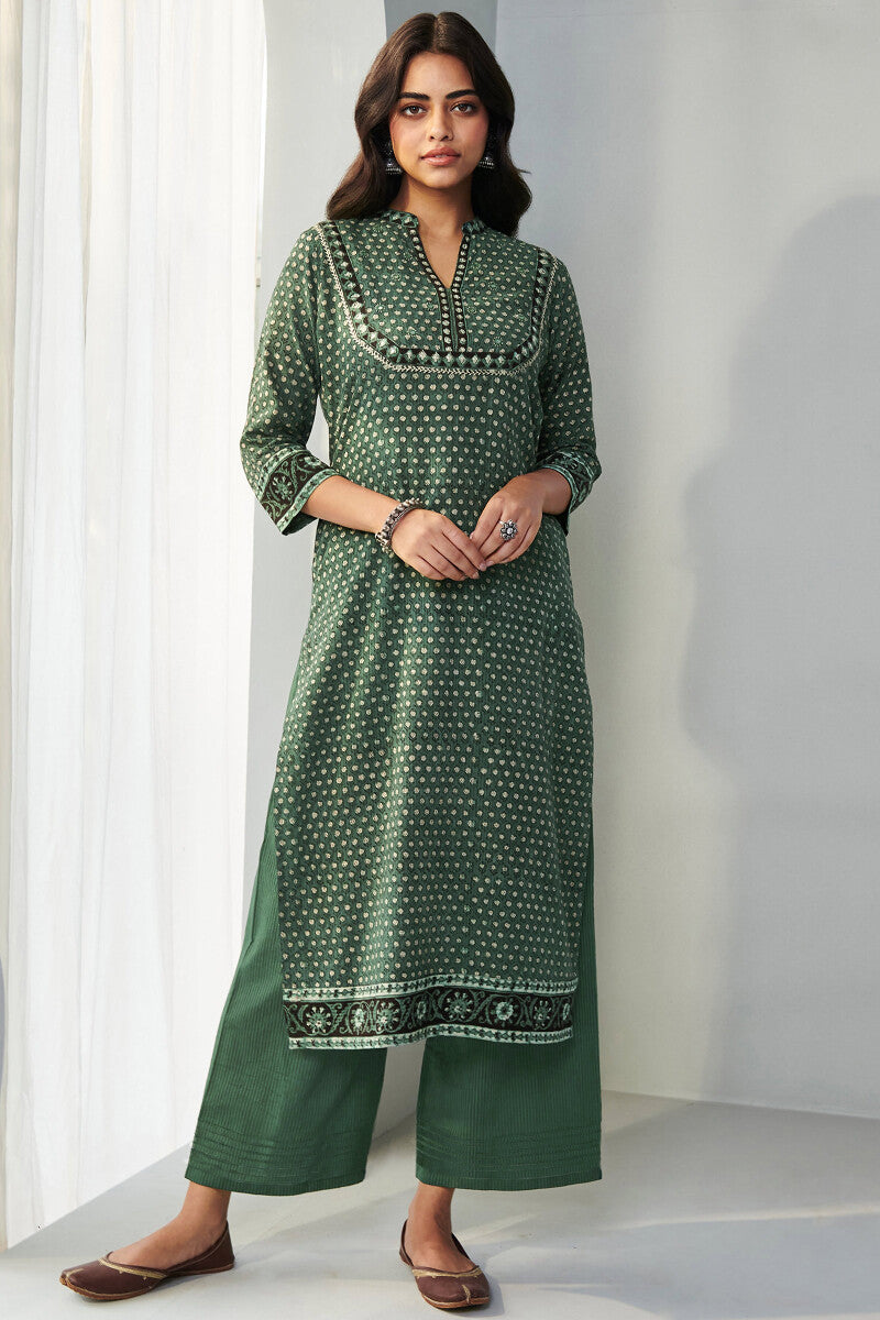 Sehra Farah Bagru Kurta