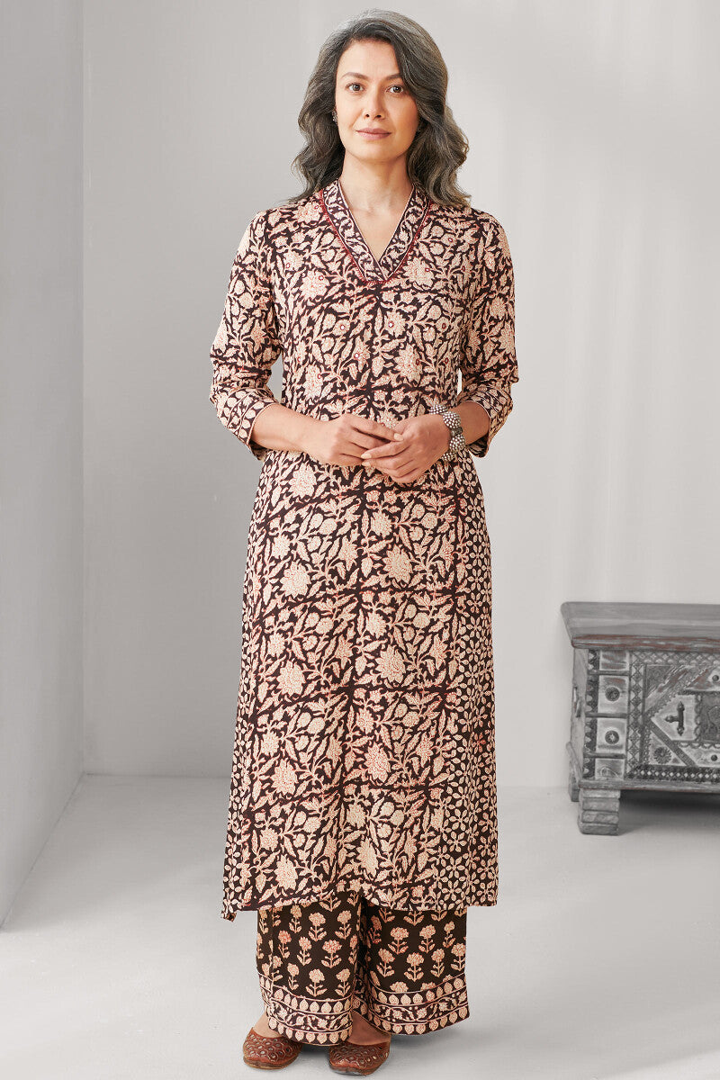Sehra Jia Bagru Kurta