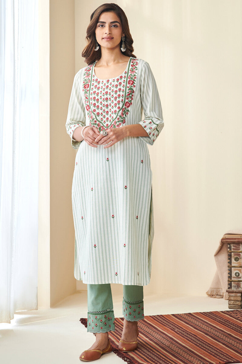 Gulbarg Faheema Handloom Kurta
