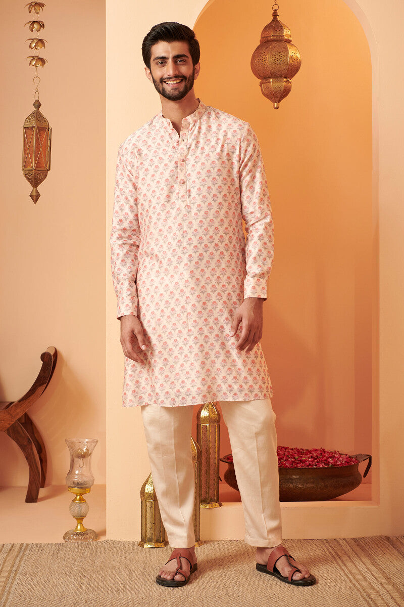 Shirin Zafar Chanderi Kurta