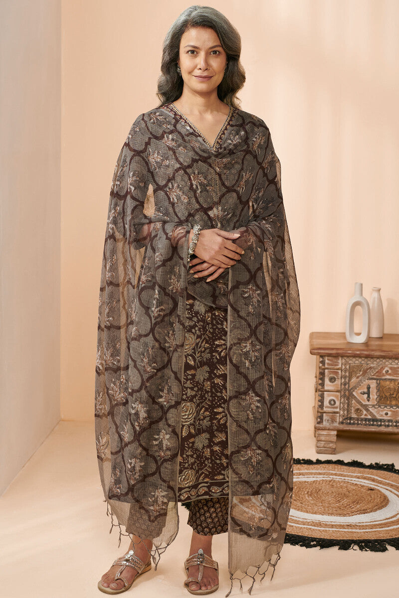 Sehra Nafisa Bagru Narrow Pants