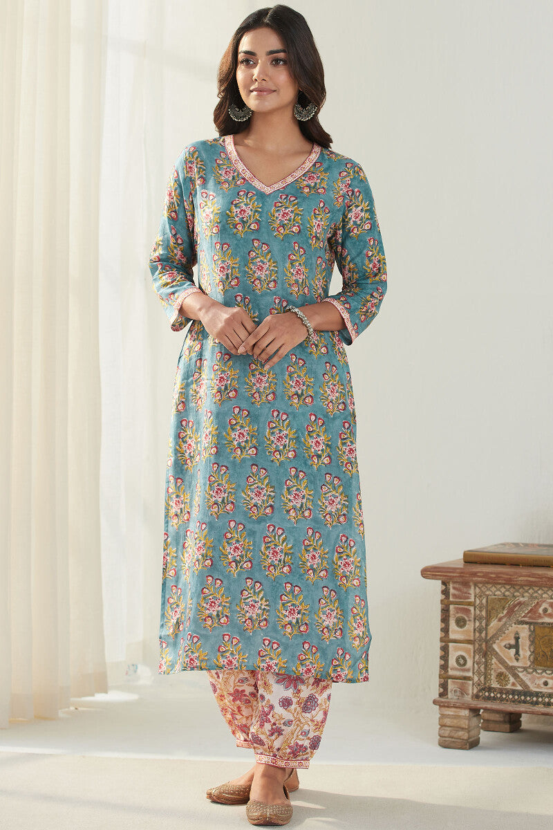 Nasrine Farnaz Sanganeri Modal Kurta