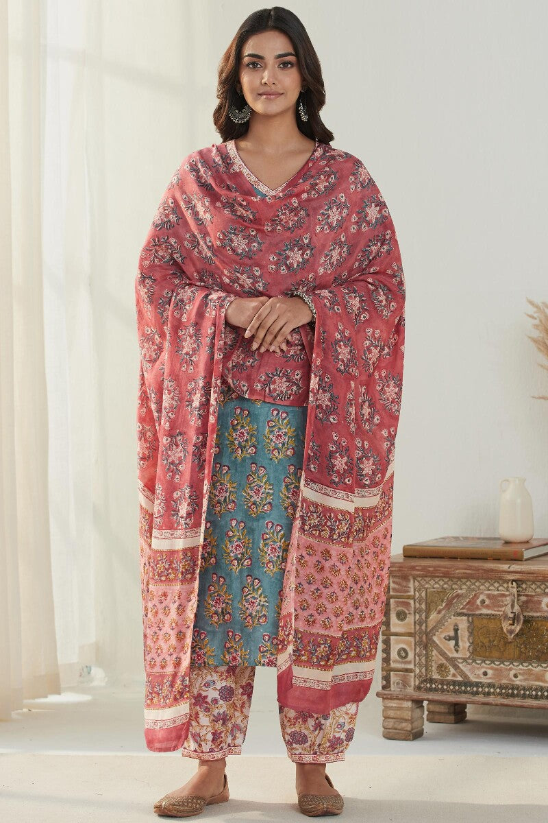 Nasrine Farnaz Sanganeri Modal Dupatta