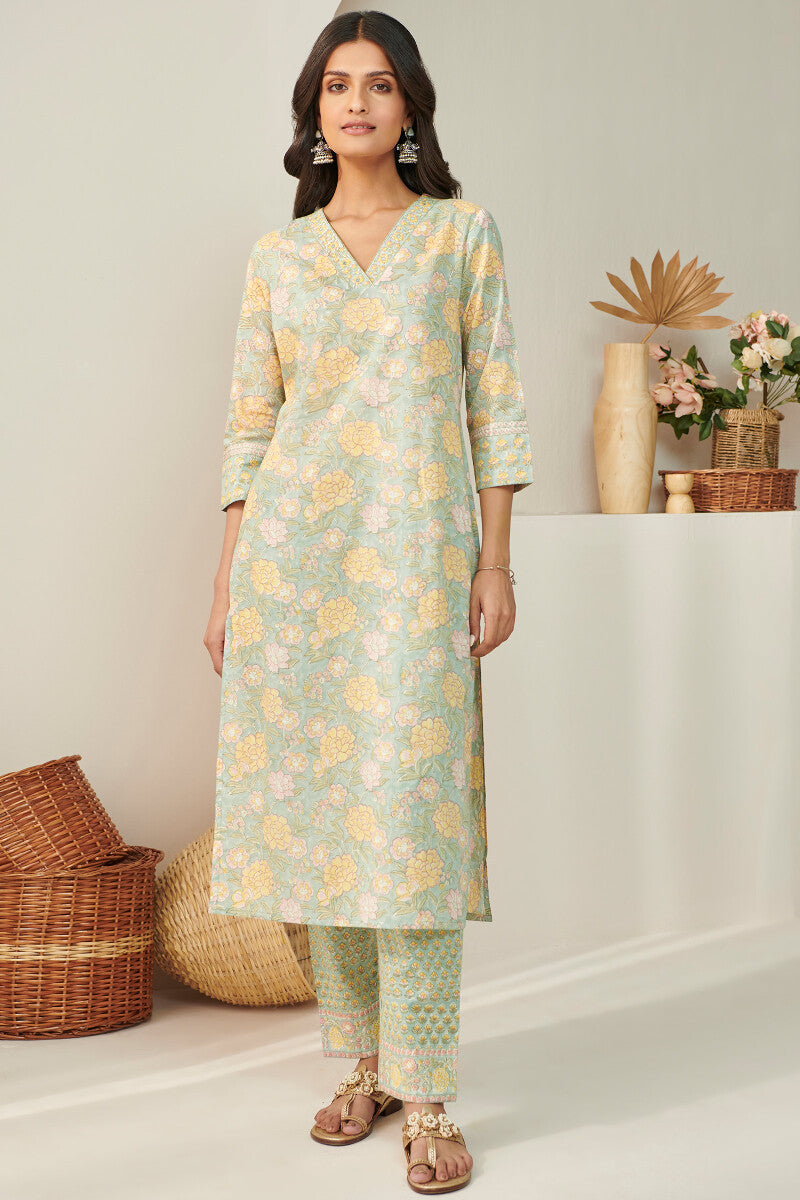 Gulshan Bagh Yasmine Sanganeri Kurta