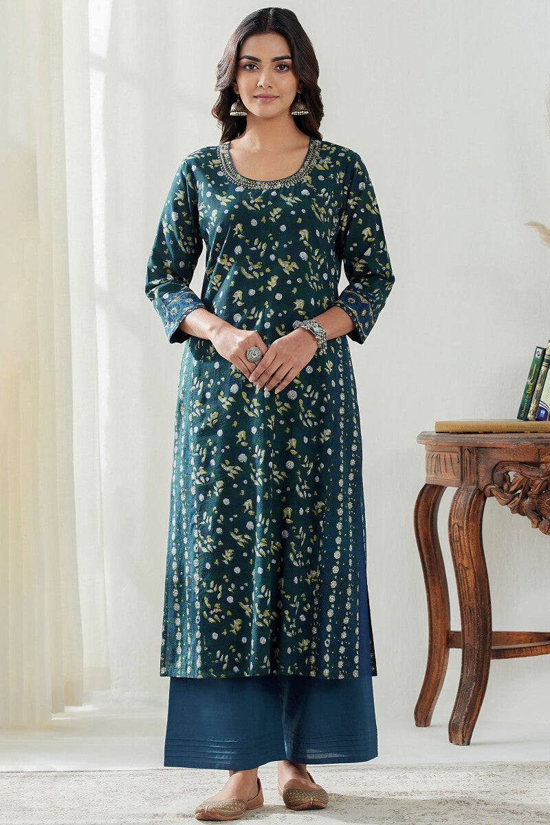 Sehra Samina Bagru Kurta