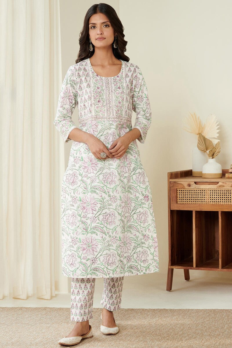 Roz Meher Nida Sanganeri Kurta