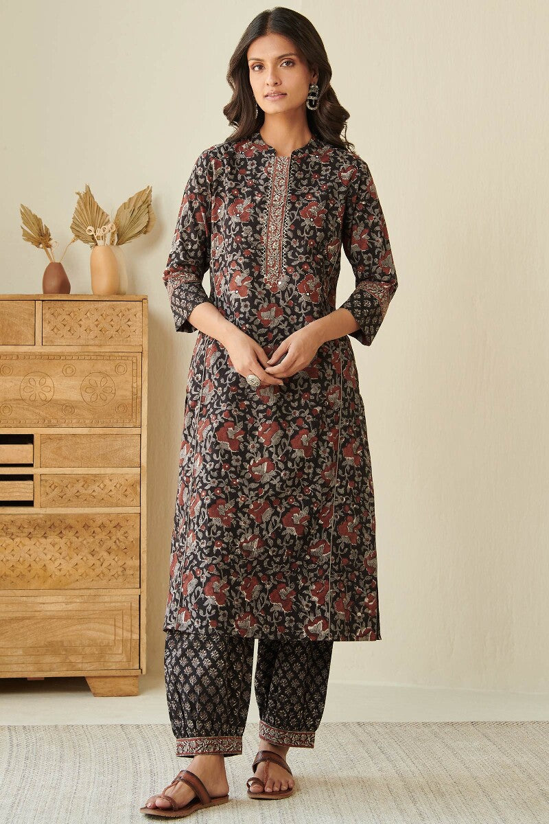 Sehra Nafeesa Bagru Kurta