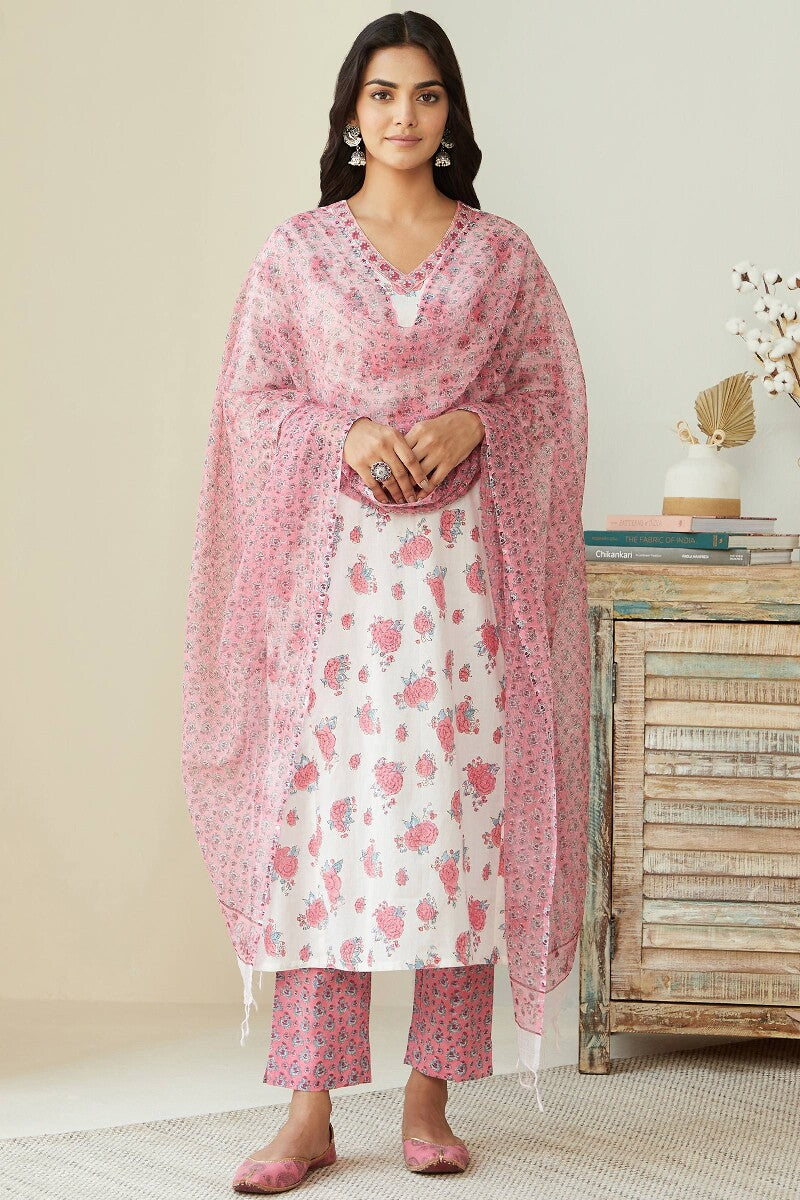 Gulbarg Aiza Sanganeri Dupatta