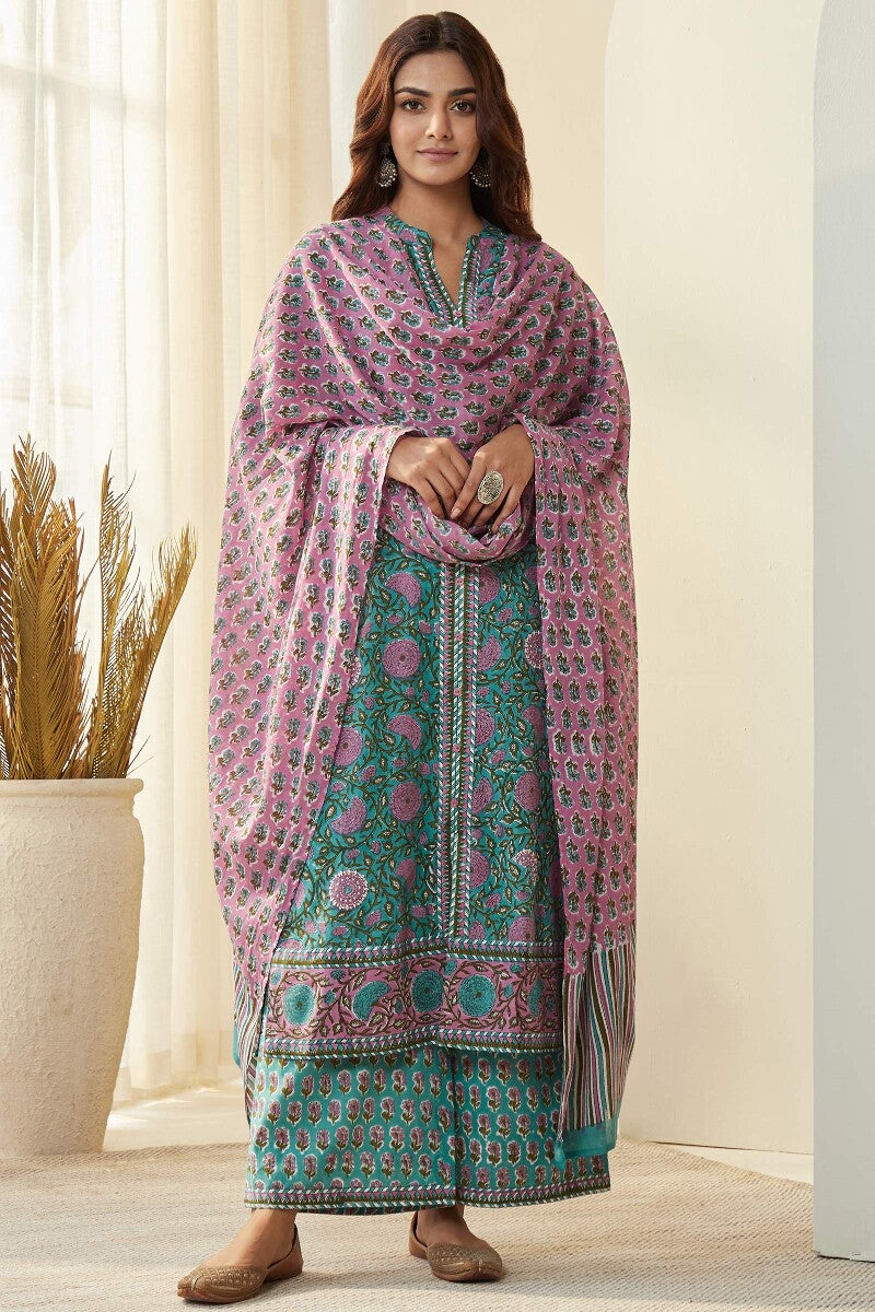 Roza Seher Sanganeri Dupatta