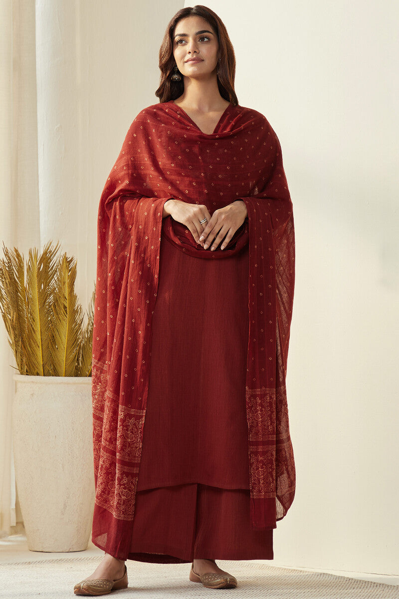 Roza Seher Ajrak Dupatta