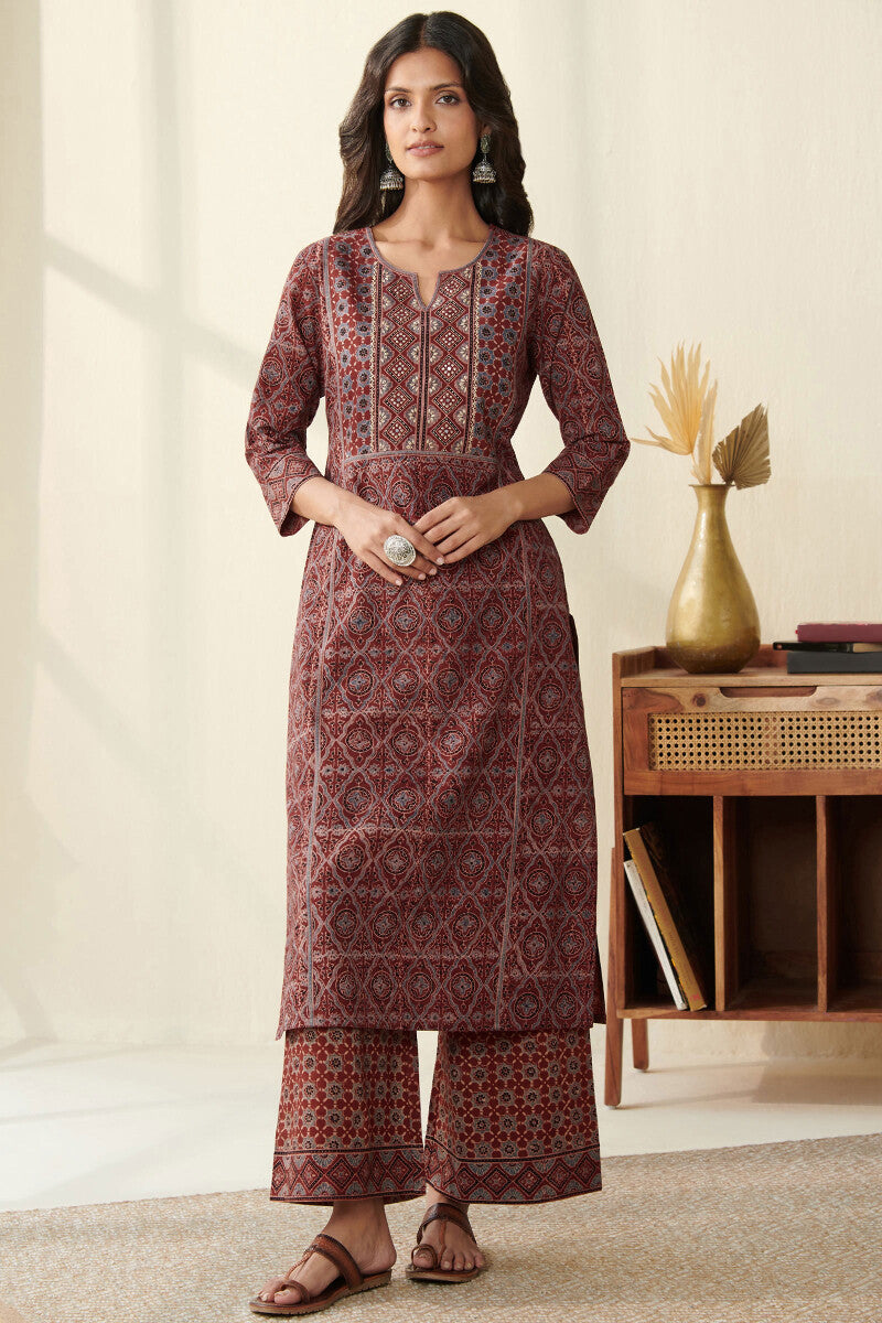 Sehra Sahiba Ajrak Kurta