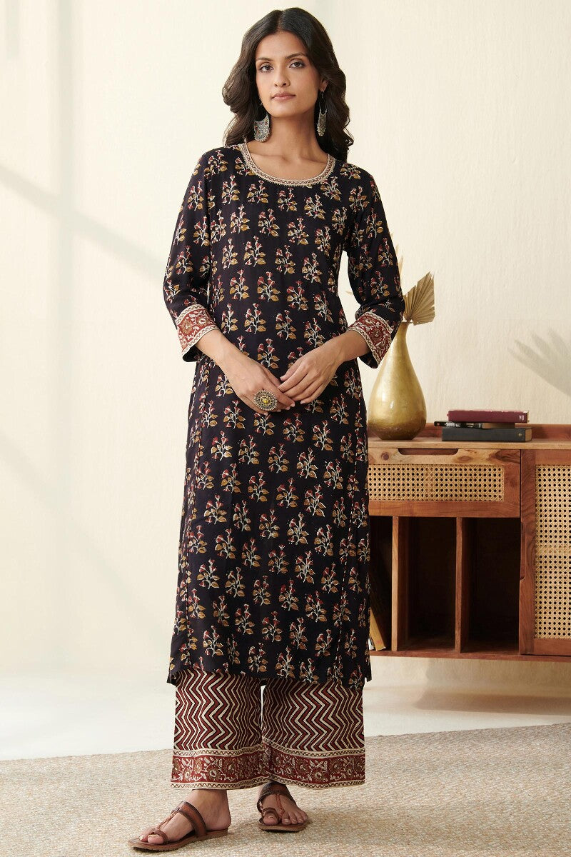 Sehra Kashaf Bagru Kurta