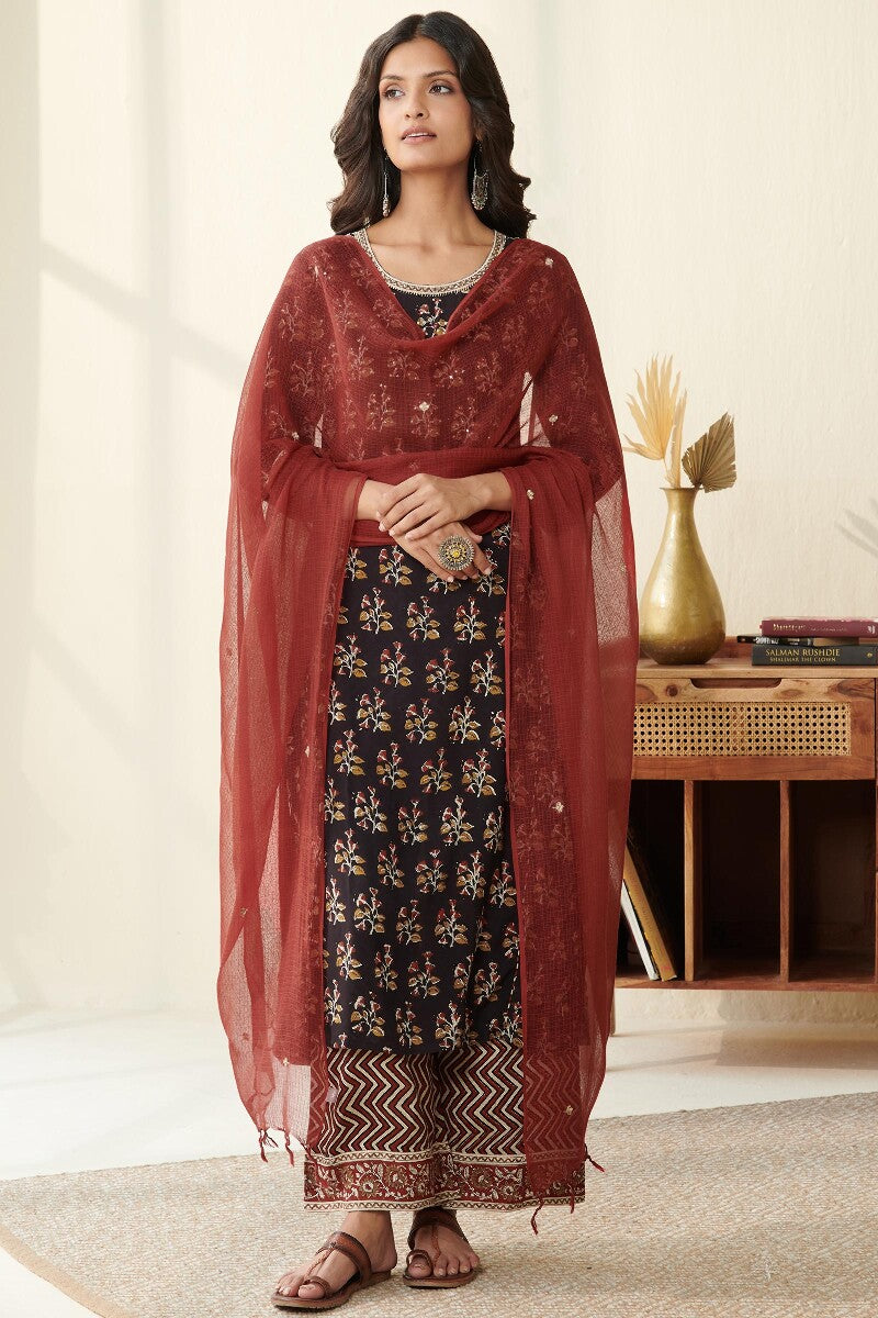 Sehra Kashaf Bagru Kurta