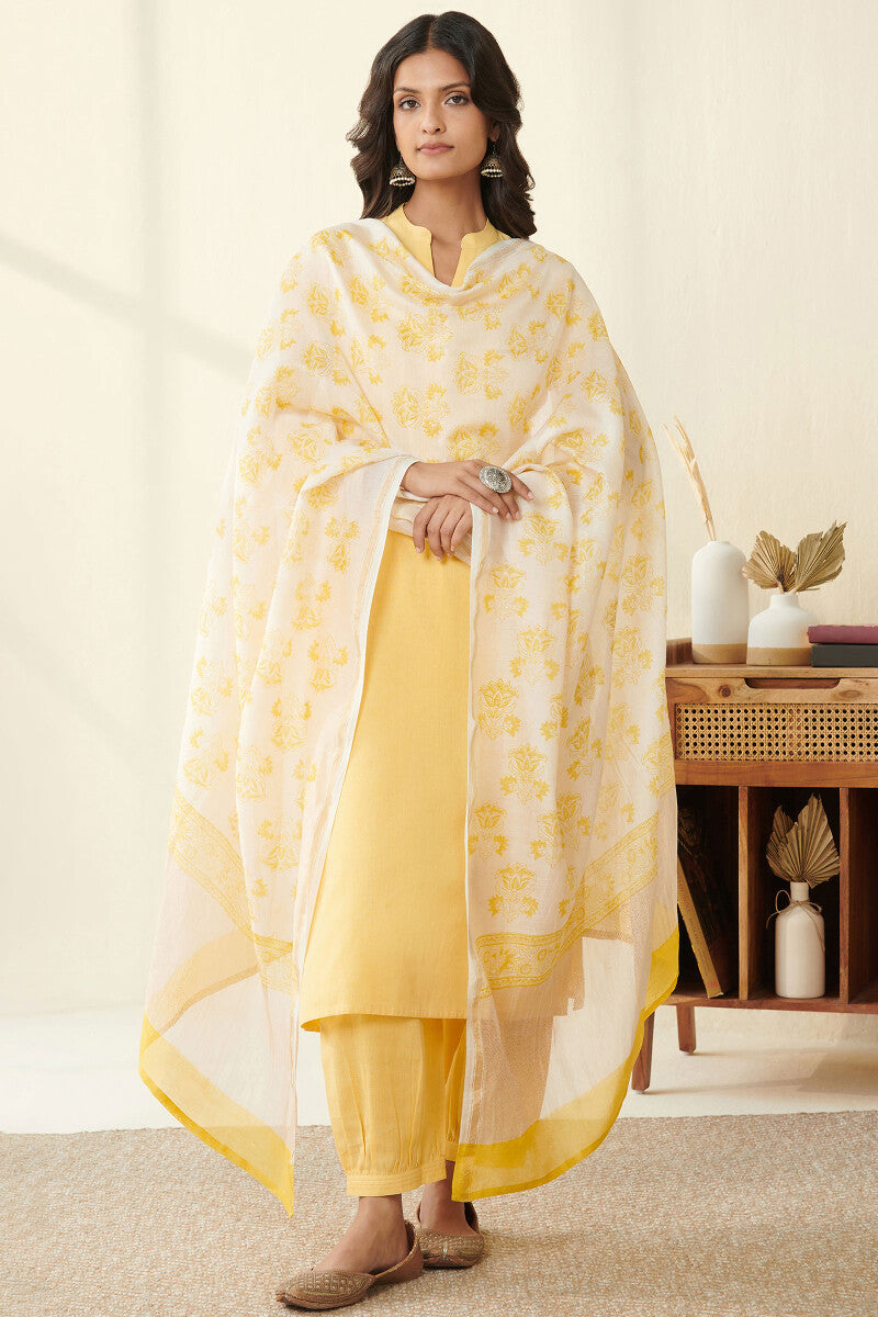 Nasrine Zohra Sanganeri Chanderi Dupatta