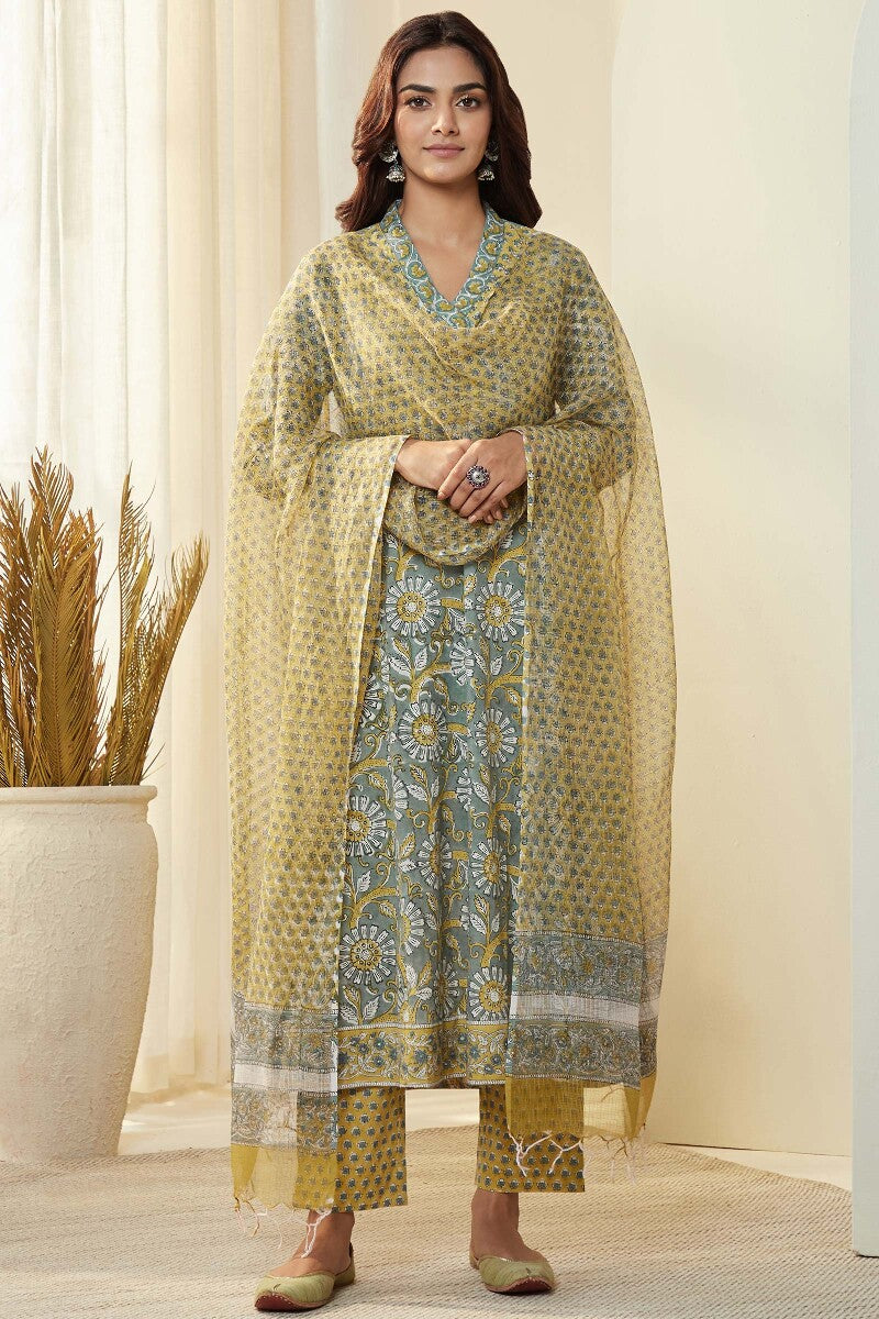 Gauhar Zafiya Sanganeri Kota Dupatta