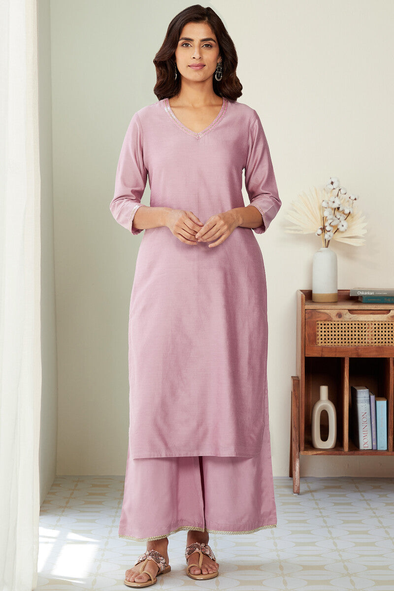 Gauhar Maira Chanderi Kurta