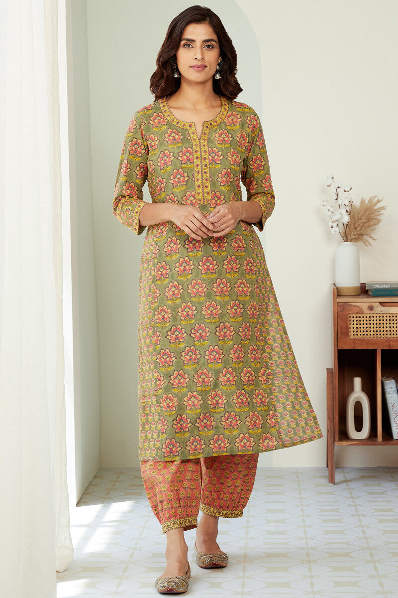 Gulzar Niloufar Sanganeri Kurta