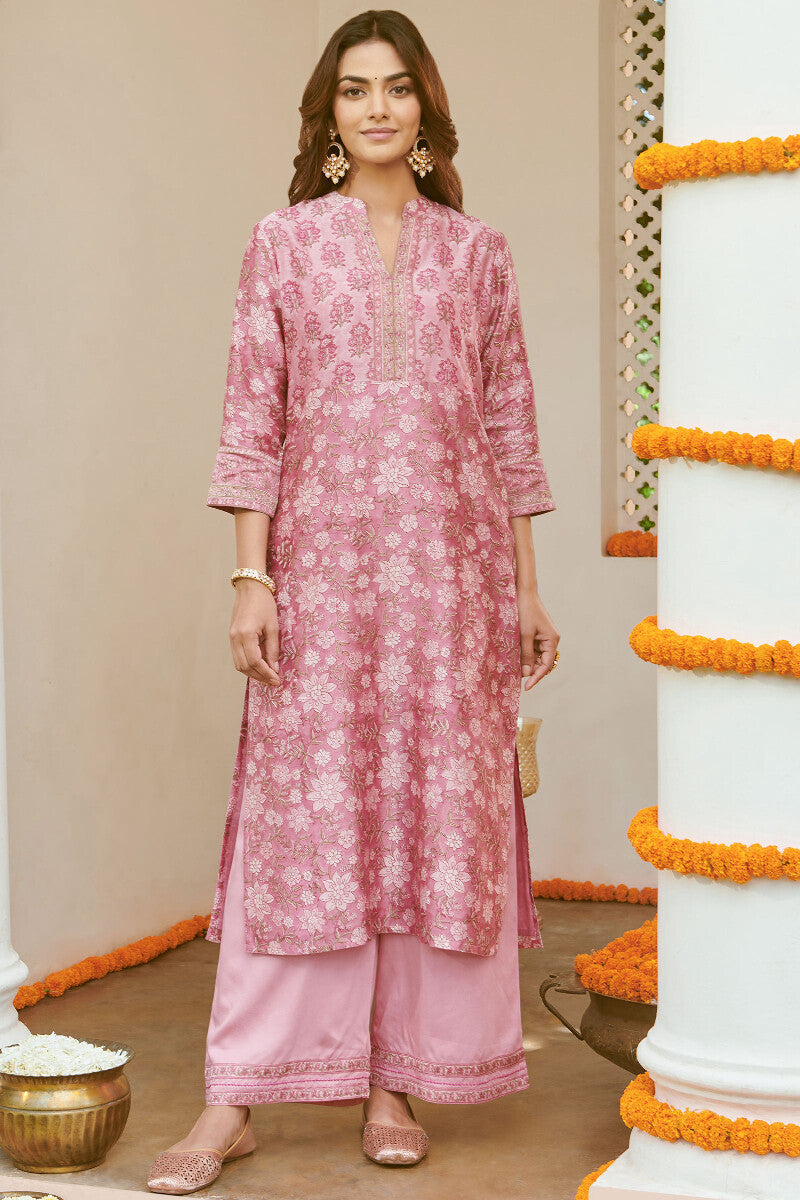 Mehrunissa Maya Chanderi Kurta