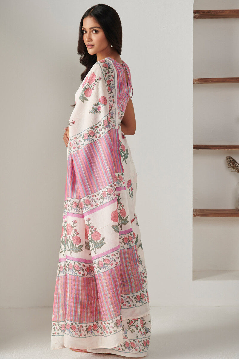 Gulbarg Zoraya Chanderi Saree