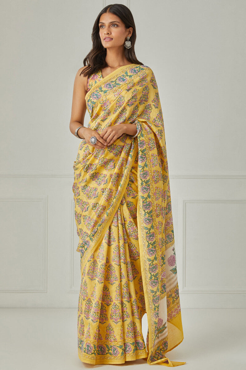 Sanaa Madeeha Chanderi Saree