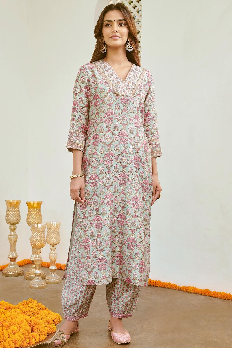 Mehrunissa Shazia Chanderi Kurta