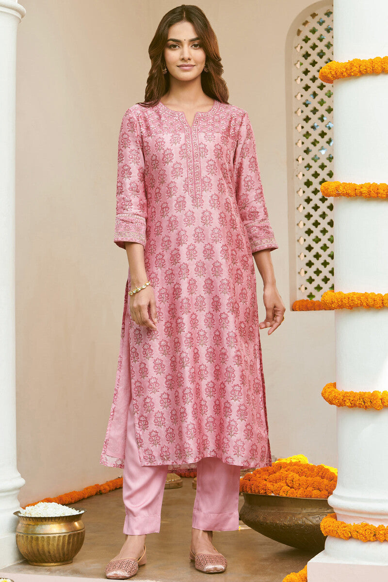 Mehrunissa Aliah Chanderi Kurta