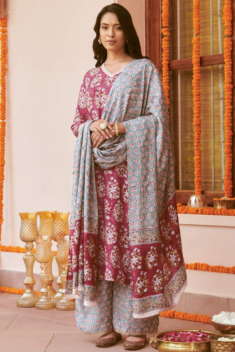 Mehrunissa Zarina Sanganeri Dupatta