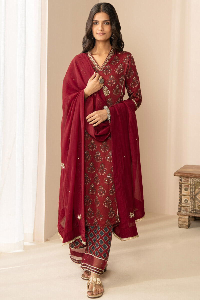 Mehrunissa Aiza Organza Dupatta