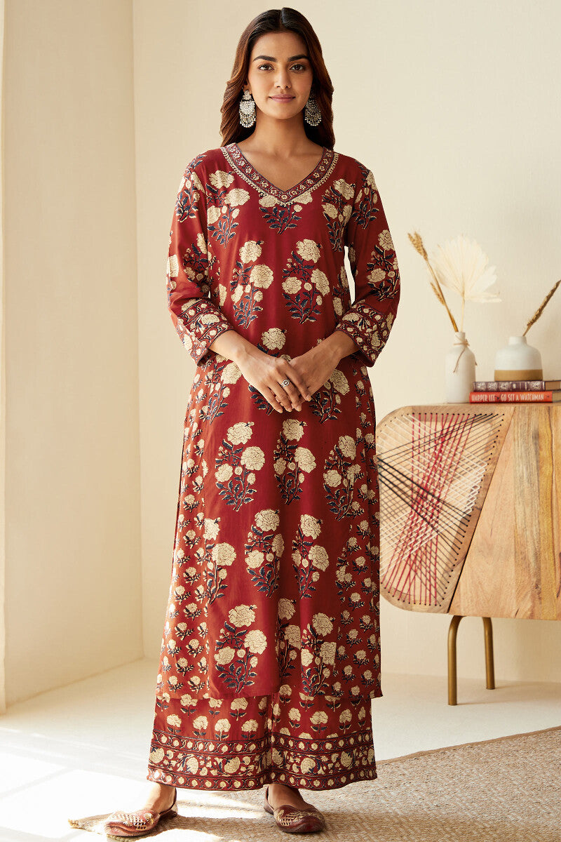 Sehra Rehmat Bagru Kurta