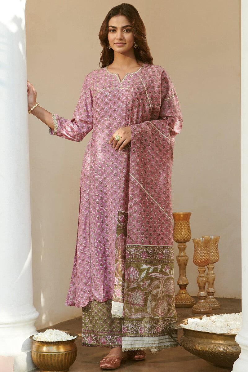 Mehrunissa Firosa Chanderi Dupatta
