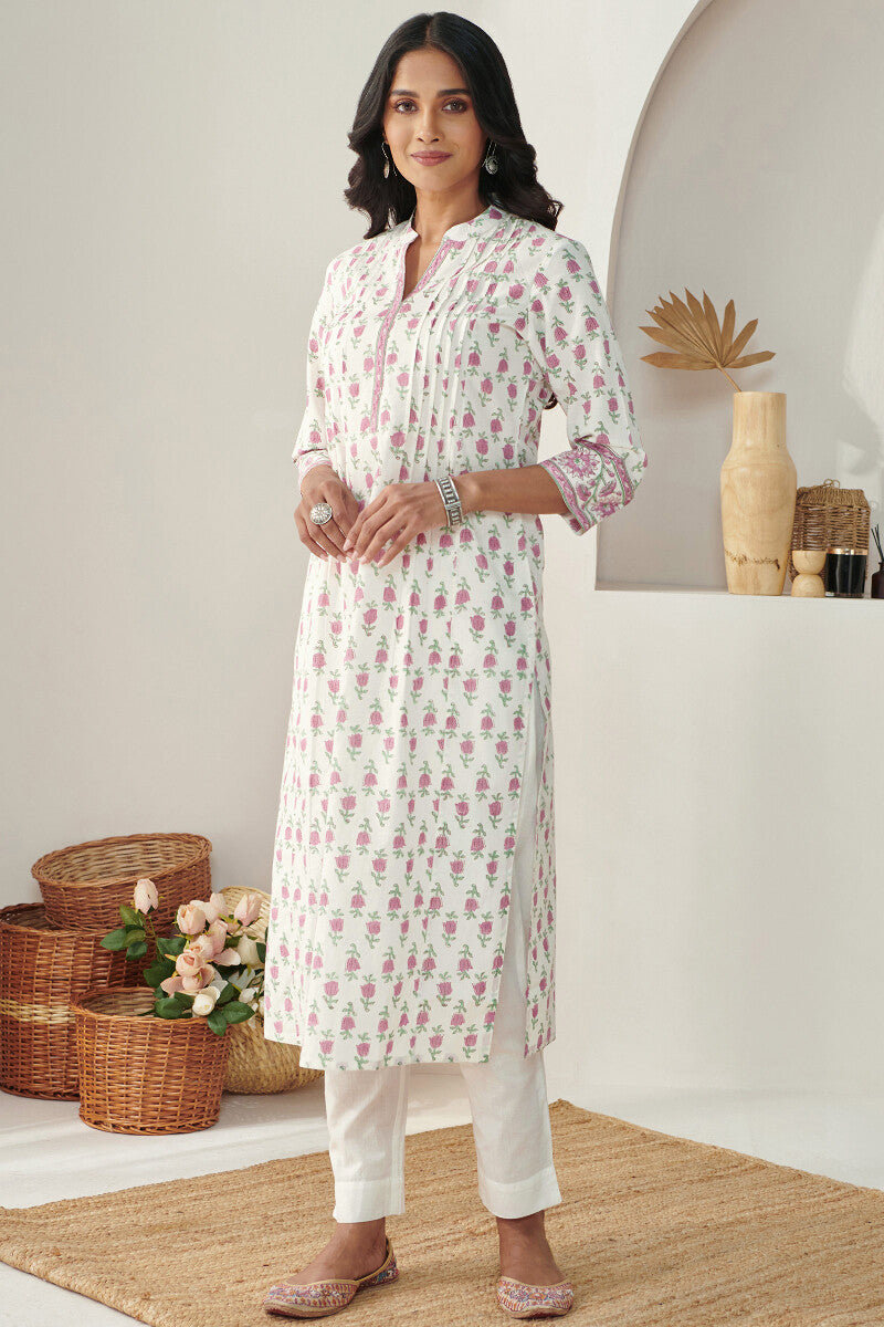 Gauhar Meher White Narrow Pants