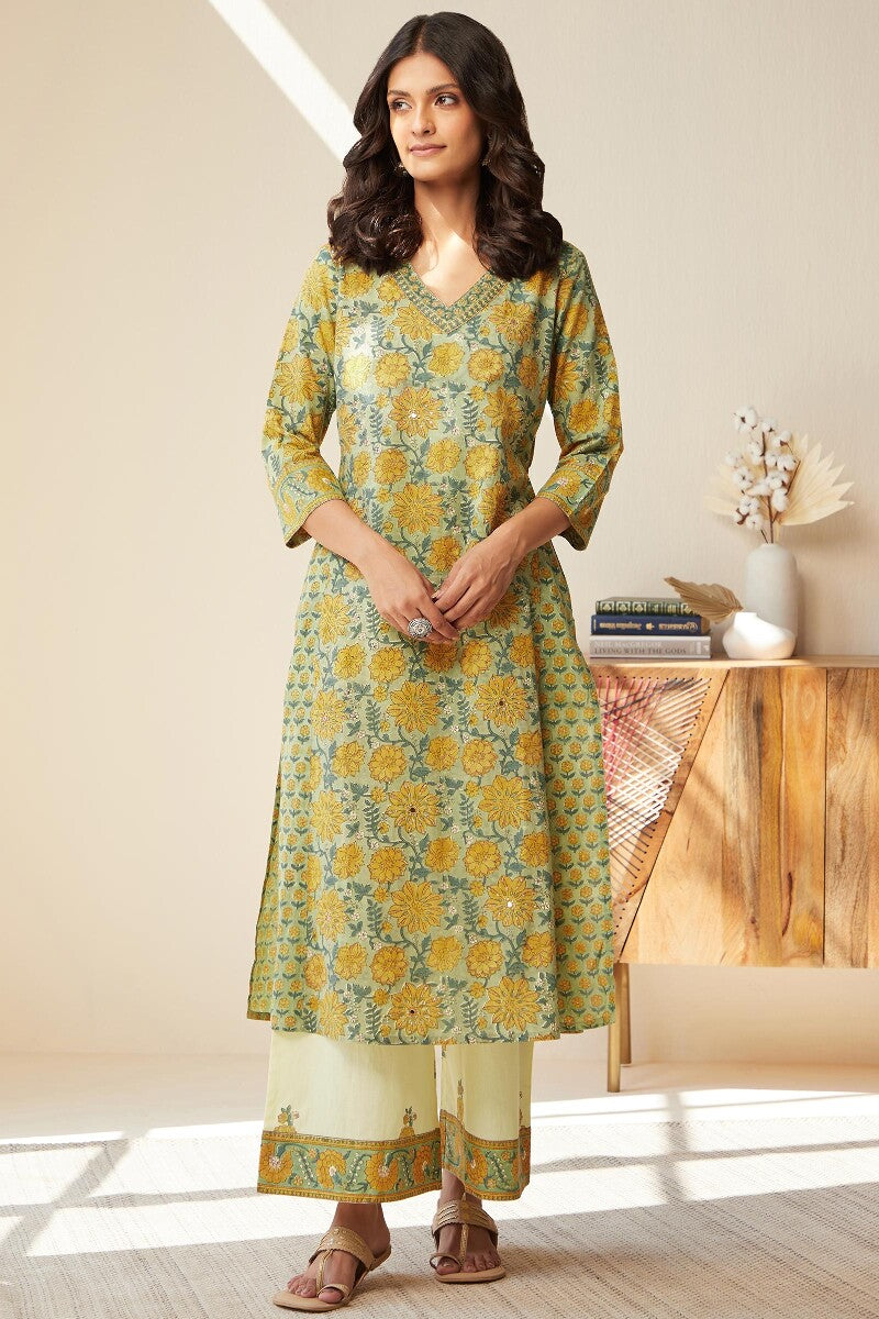 Gulshan Bagh Suhana Sanganeri Kurta