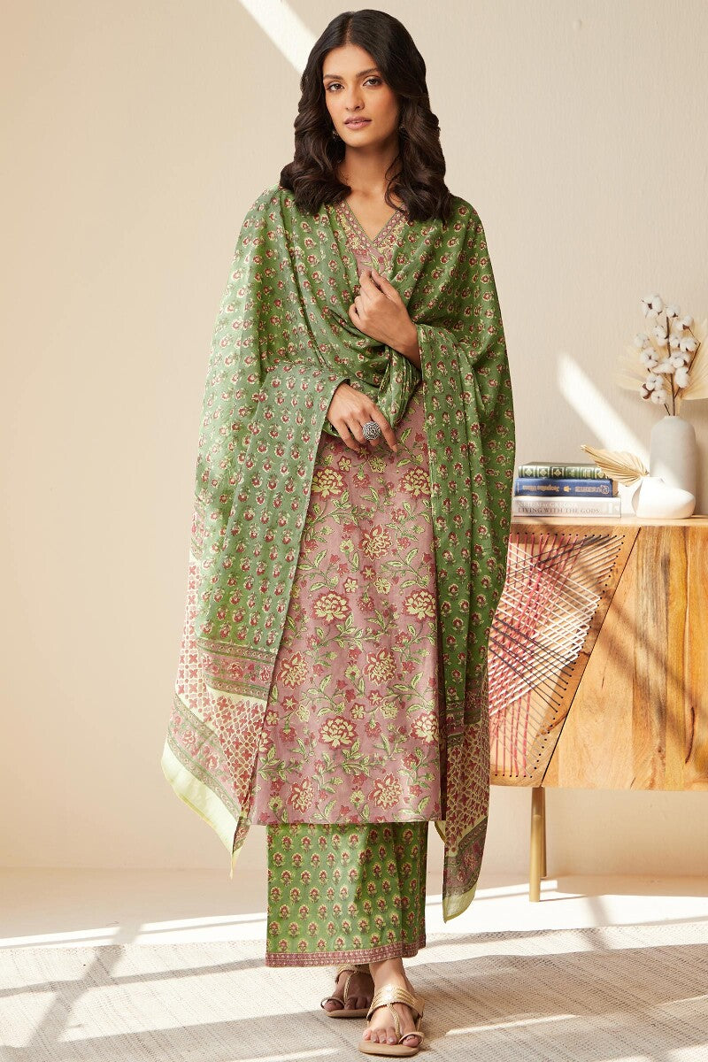 Gulshan Bagh Sahana Sanganeri Dupatta