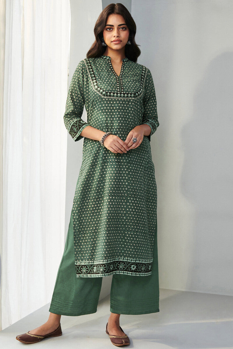 Sehra Farah Bagru Kurta