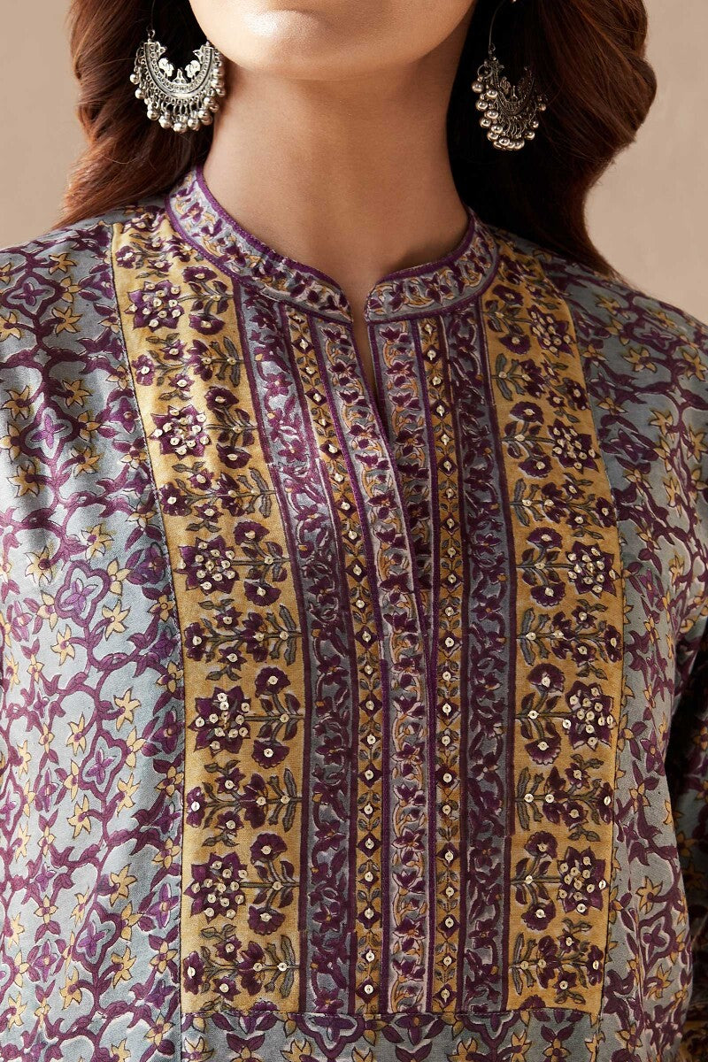 Mehrunissa Jasmin Chanderi Kurta
