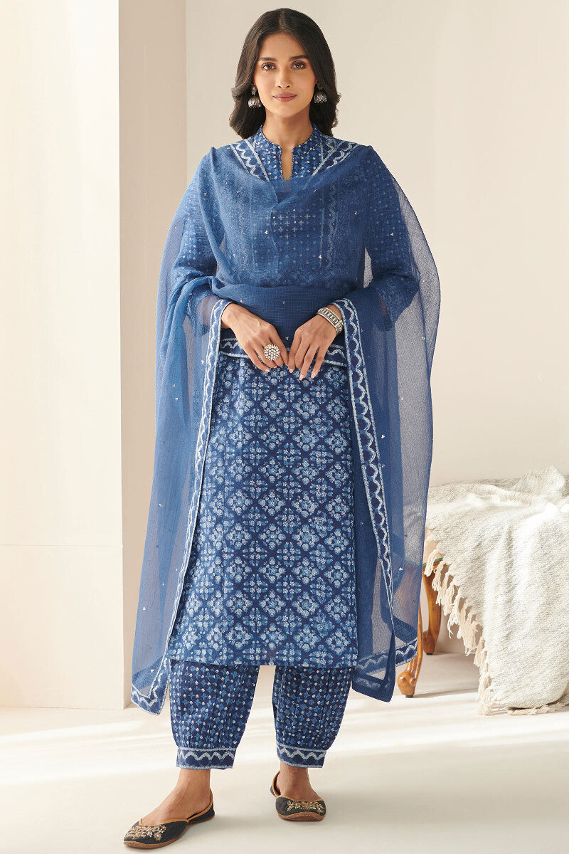Sehra Nusrat Indigo Izhaar Pants