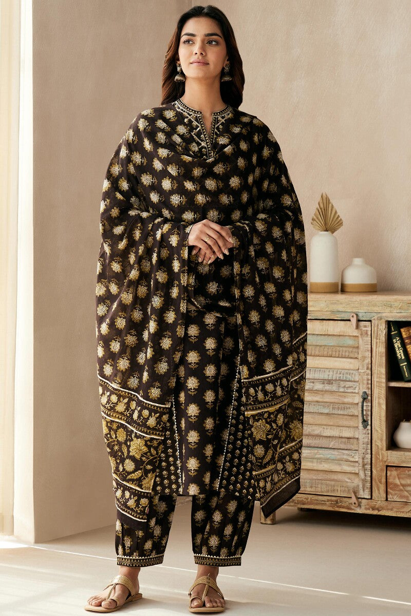 Sehra Nahida Bagru Dupatta