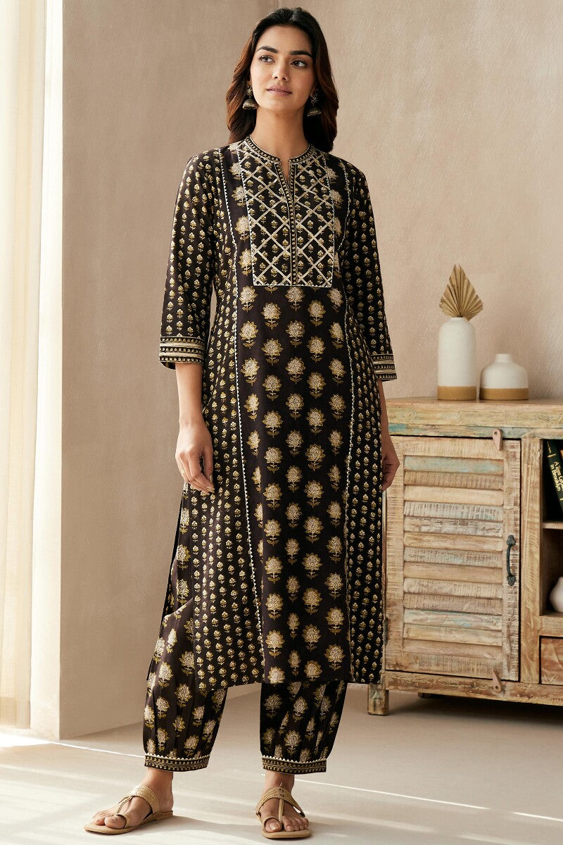 Sehra Nahida Bagru Kurta