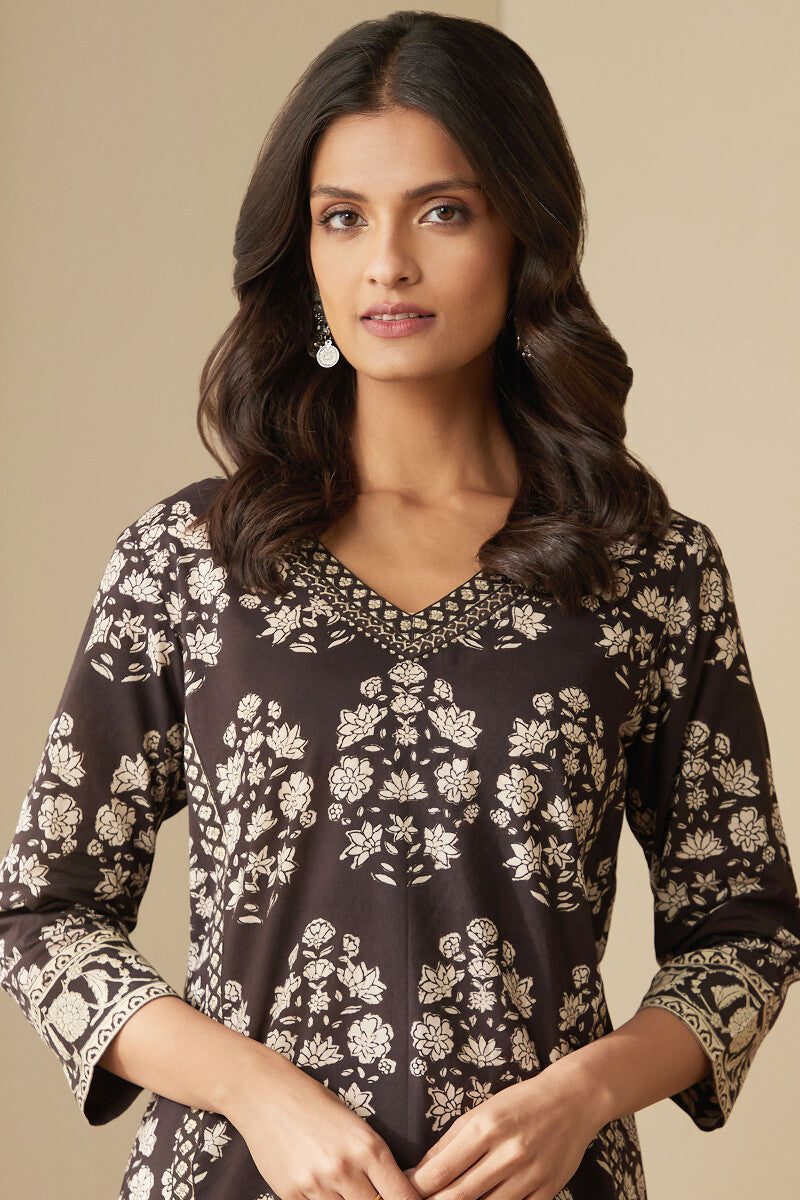 Sehra Sahira Bagru Kurta