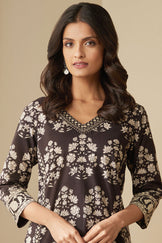 Sehra Sahira Bagru Kurta